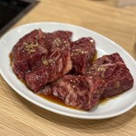 焼肉乃 富士吉 - 特選厚切りハラミ(サガリ)