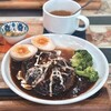 Cibo & Piantato - 料理写真:石窯焼き上州牛手ごねハンバーグプレートデミグラスソース　ランチ　¥1,580