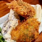 牡蠣と日本酒 四喜 池袋西口駅前店 - 牡蠣フライ2個 720円