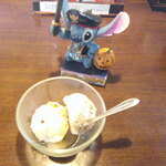 大衆酒場 きりゅう - ソースかつ丼 ランチ ＆ 冷緑茶 氷抜き ランチ ＆ チョコマーブル