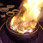 むてきの寅蔵 - 肉を焼いています⑤(2014.09.06)