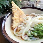 讃岐うどん がもう - 高野豆腐天とかけうどん（そのまま小）