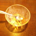 大衆酒場 きりゅう - ソースかつ丼 ランチ ＆ 冷緑茶 氷抜き ランチ ＆ チョコマーブル