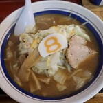 ８番らーめん - 料理写真:野菜らーめん（味噌）