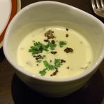 カーン・ケバブ・ビリヤニ - 冷製ヨーグルトスープ（サービス）