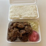 ほっかま弁当 - 唐揚げ弁当(中)800円