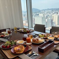 restaurant GRILL TABLE with SKYBAR - 