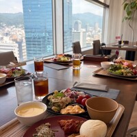 restaurant GRILL TABLE with SKYBAR - 