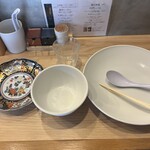 らーめんMAIKAGURA - もちろん飲んじゃいます。麺の方の出汁も飲んじゃいました。