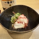丹波旬彩 田舎家 - お通しはタコ酢