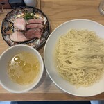 らーめんMAIKAGURA - 塩つけ麺＋鴨ロース