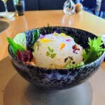 メゾン ケイ - 『前菜①』:サラダ⇒ジャルダンレギューム　庭園をイメージ