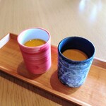 メゾン ケイ - 『デザート②』:ほうじ茶のブラマンジェ