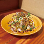 アボカドと蒸し鶏のカレーマヨ