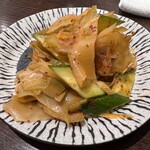 餃子酒場 豊葉 - ザーサイ