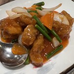 餃子酒場 豊葉 - 酢豚