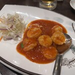 餃子酒場 豊葉 - エビのチリソース炒め