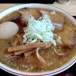 Raamen Futaba - 煮干豬背脂拉麵900日圓+半份炒飯350日圓=1250日圓