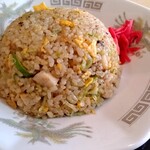 Raamen Futaba - 人氣炒飯。簡單的味道讓人懷念。鹽味相當濃郁。