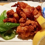 くいもんや す多ち - 鶏もも竜田揚げ