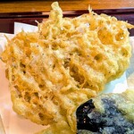 浜菜坊 - しらすのかき揚げ