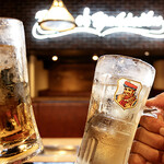 焼肉ホルモンミンちゃん - 乾杯写真