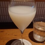世田谷テーブル - 菊姫にごり酒770円