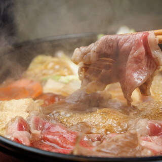 コク深い味わいの「すき焼き」