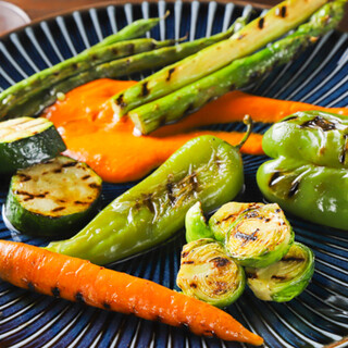 仕入れ具合で変わるメニュー◆季節を感じる野菜メインの前菜◎