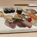 喰い切り鮨 のぶ - のぎり鮨大盛