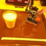 すき家 - カレー メガ ＆ Sukiシェイク バニラ S