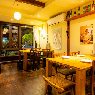 イタリアの家庭に招かれたような心地よい空間は、記念日や祝事◎