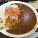 すき家 - カレー メガ ＆ Sukiシェイク バニラ S