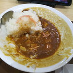 すき家 - カレー メガ ＆ Sukiシェイク バニラ S