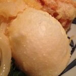 福ちゃん - 玉子天です。神秘的に見えます！