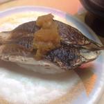 天下寿司 - 炙りサンマ ¥125