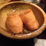 福ちゃん - お寿司屋さんのおいなりさんです！！甘い煮汁がじゅわっと来ます！