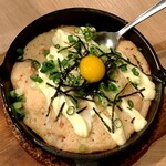 俺の魚を食ってみろ!! - 山芋とろろ鉄板　880円