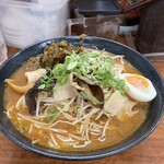 ラーメン大吉 - 大盛り味噌ラーメン1000円