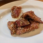 焼肉やっちゃん - 上ハラミ　タレ　ハーフ