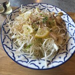 煮干結社 麺や 西絶豚 - 料理写真:ネギと八朔の冷やし中華