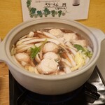 晴れ晴゛れ - 野菜が主役の鍋コースの鍋（鶏団子の回）