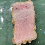 とんかつ乃ぐち - 三右衛門のリブロース