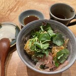 とんかつ乃ぐち - 締めのカツ丼