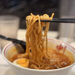 蒙古タンメン中本 - いつもの通常麺