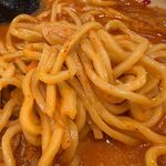 蒙古タンメン中本 - 麺アップ