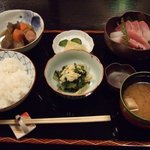 四季の味 丹 - ランチお刺身コース