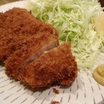 Tonkatsukiraku - ロースかつ定食　1,100円