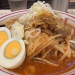 蒙古タンメン中本 - 野菜アップ！！