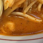 蒙古タンメン中本 - 香辛料の効いた旨辛なスープ！